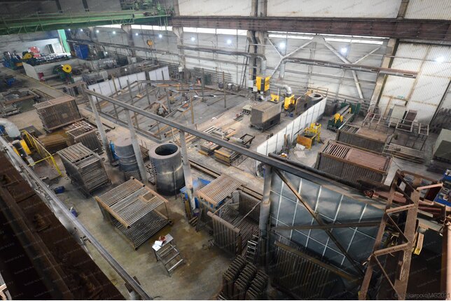 Газовый котел 230 кВт производство