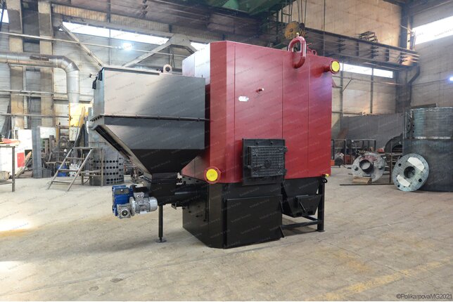 Котел угольный 0.5 МВт с автоматической подачей