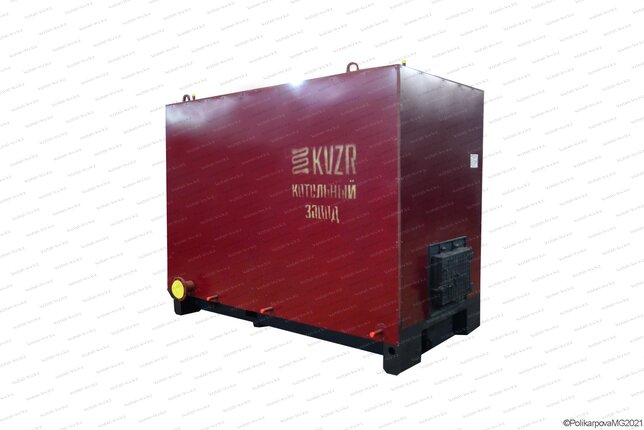 Котел 0.9 МВт с топкой ОУР