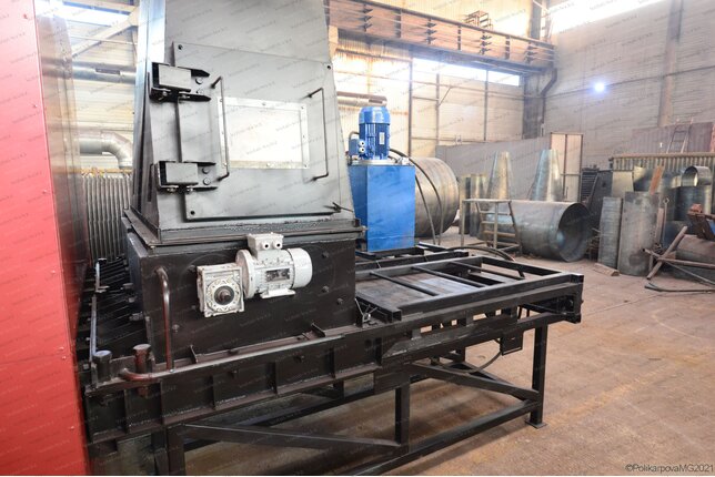 Котел на опилках и щепе с плунжерным питателем