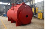 Котел паровой 1.5 тонны 170 С на мазуте и отработанном масле промышленный
