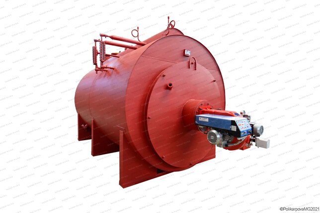 Паровой дизельный котел 2.0 тонны в час с температурой 170 С